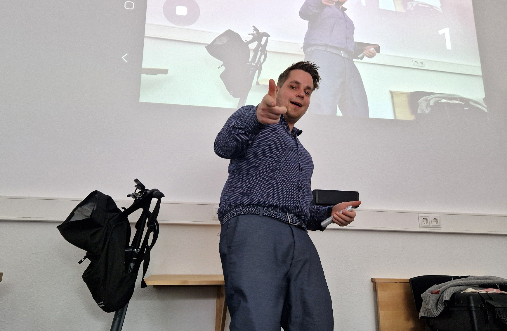 Workshopleiter Christian Vogel